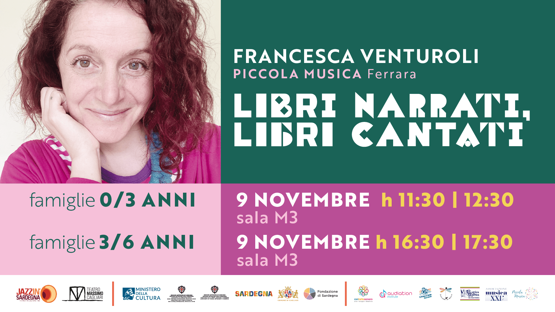 CAROVANA SONORA - “Libri narrati, libri cantati” (famiglie 0 - 3 anni)