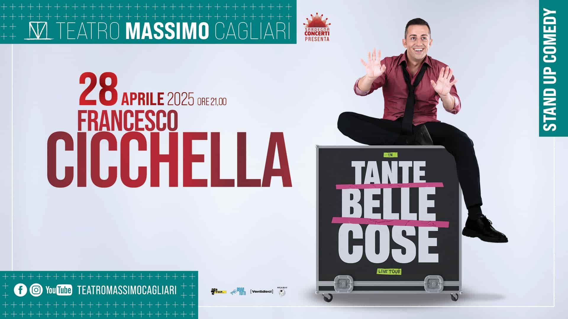 2° Francesco Cicchella “TANTE BELLE COSE”@Teatro Massimo Cagliari