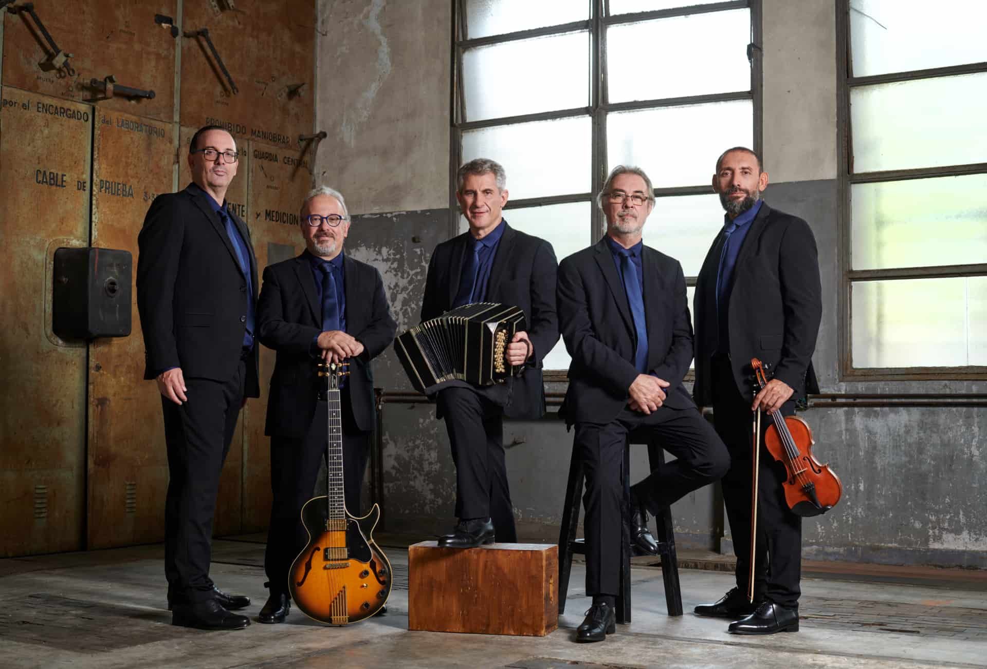 Quinteto Astor Piazzolla "Oblivion Tour"@Teatro Massimo Cagliari