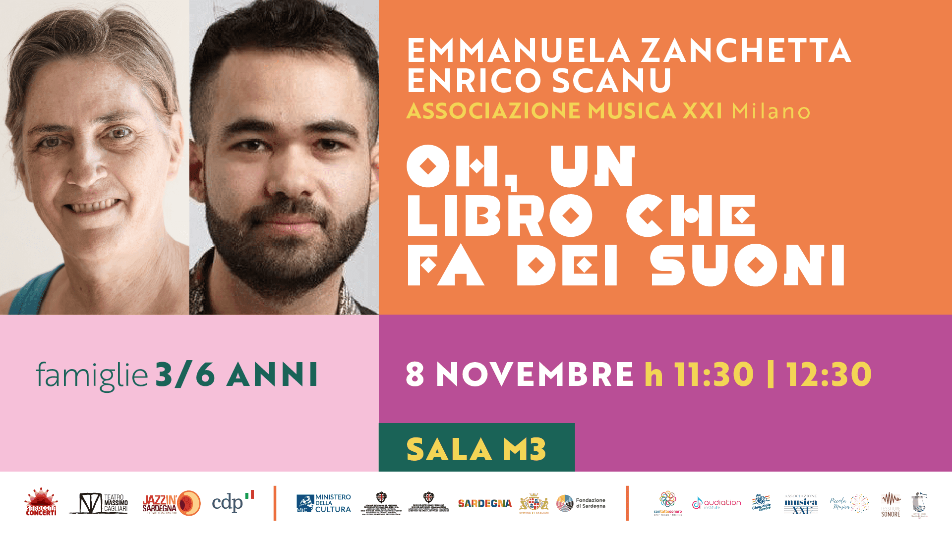 CAROVANA SONORA III - Oh, Un libro che fa dei suoni (3 - 6 anni)