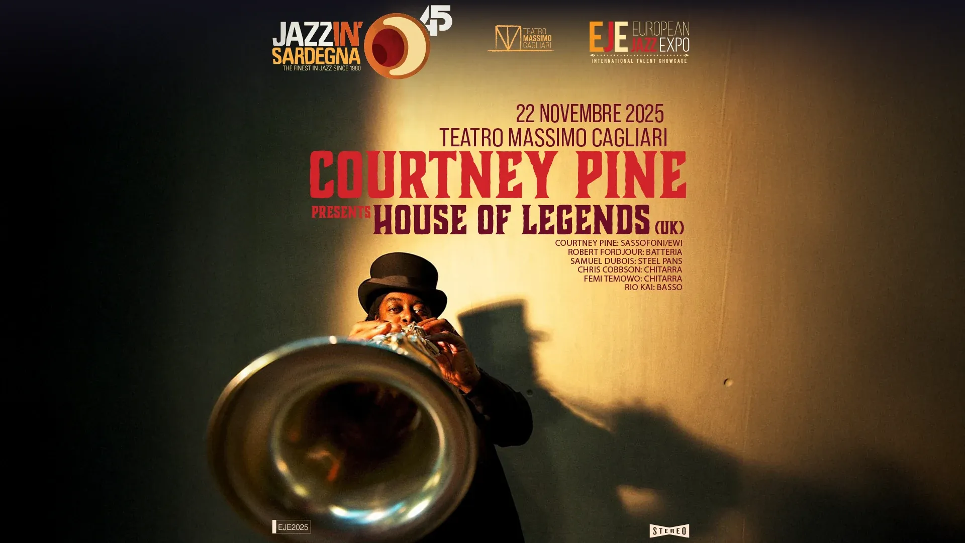 EJE 2025 - Courtney Pine House of Legends - EJE2025