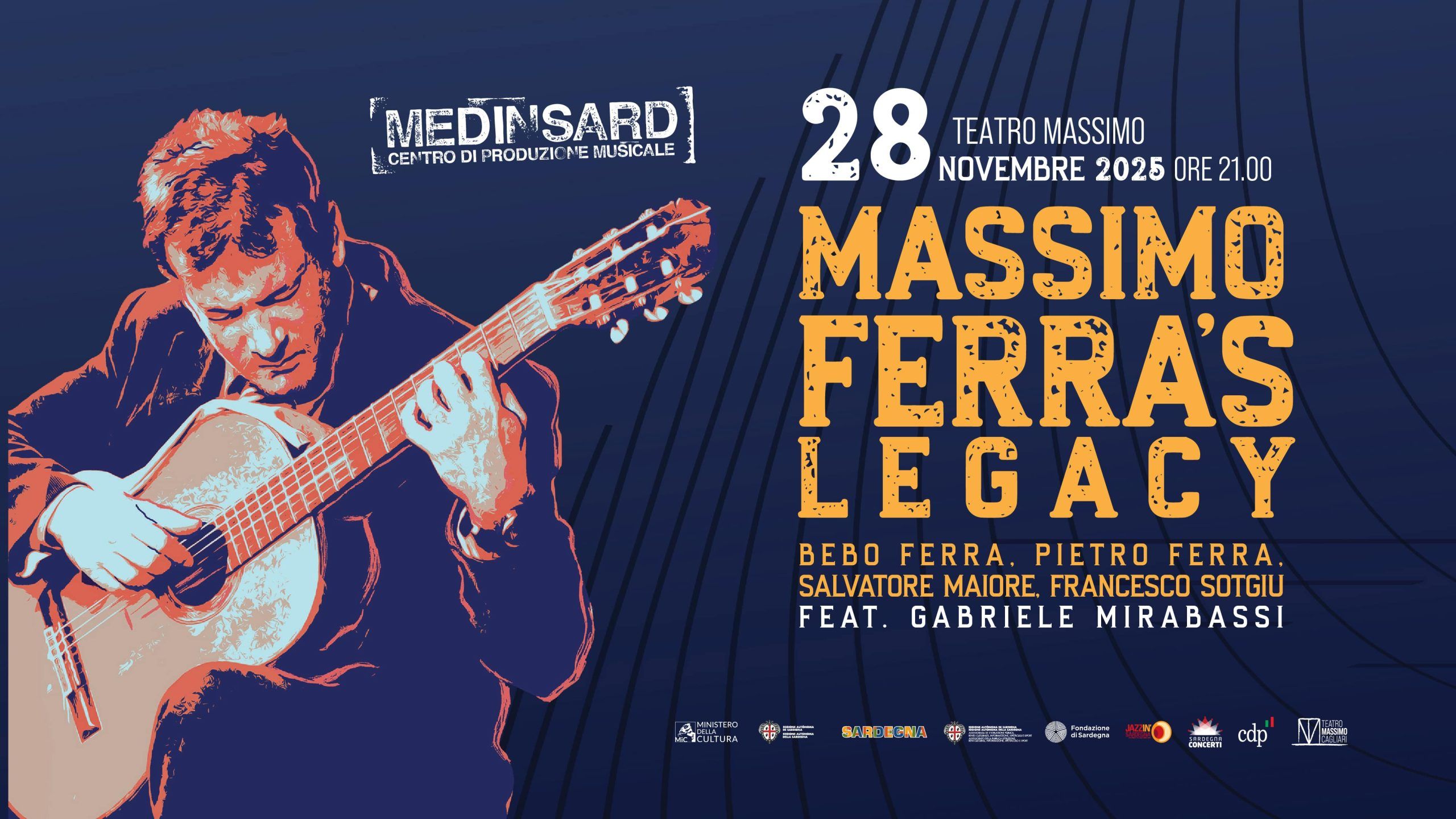 “FERRA’S LEGACY” - La musica di Massimo Ferra@Teatro Massimo