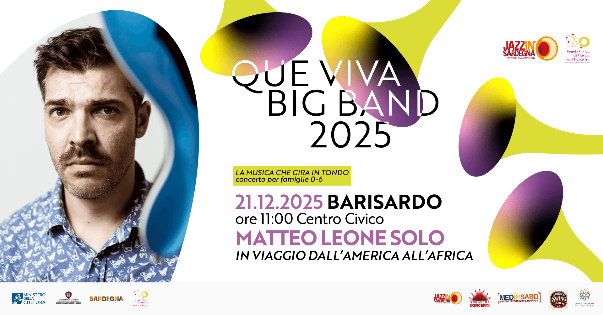 QUE VIVA BIG BAND 2025 (famiglie 0-6 anni) @Matteo Leone