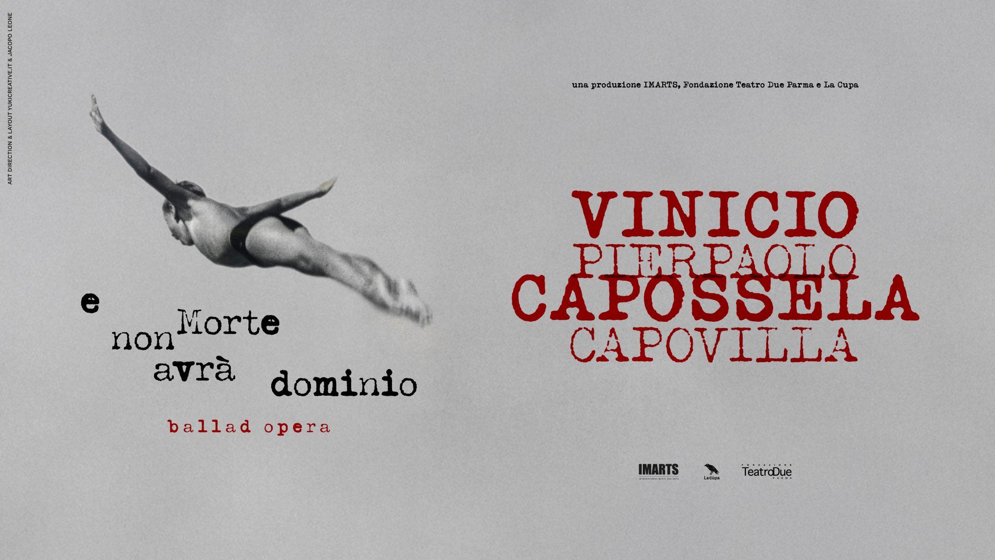 Vinicio Capossela "E Morte non avrà dominio"@Teatro Massimo
