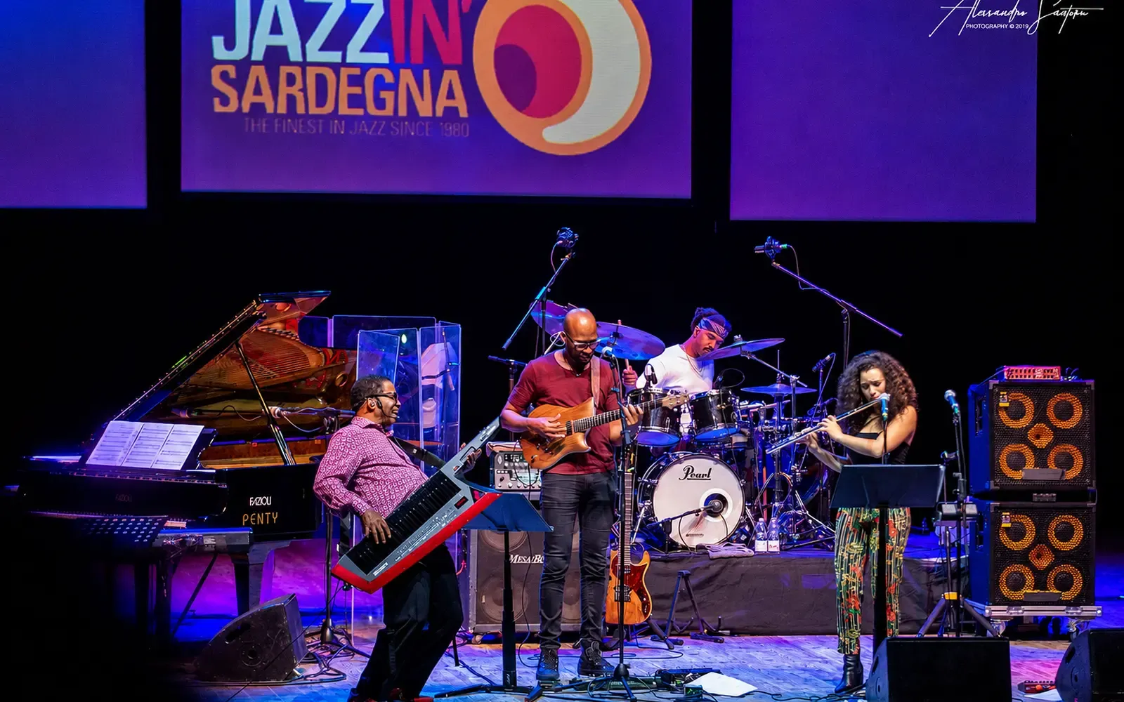 Herbie Hancock al Festival Jazz in Sardegna. Teatro Massimo di Cagliari 2019