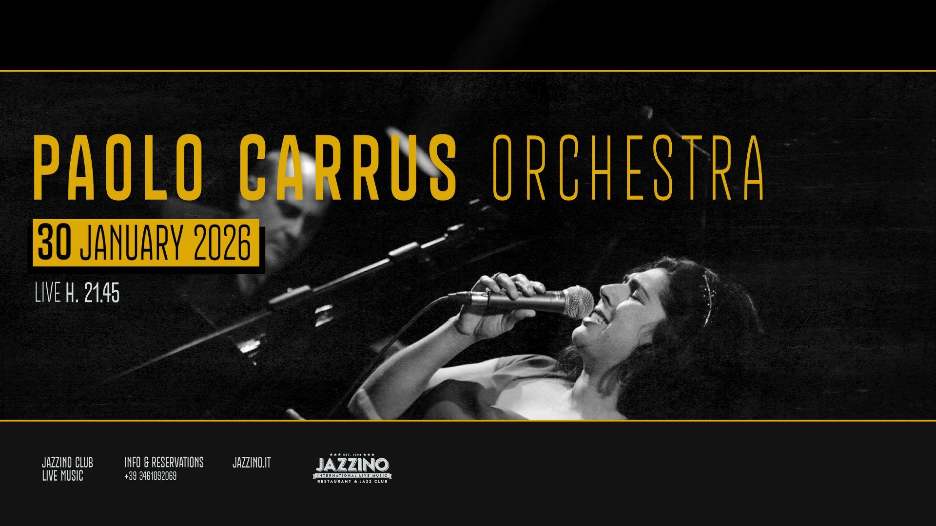 Francesca Corrias e Paolo Carrus Quartet @Jazzino
